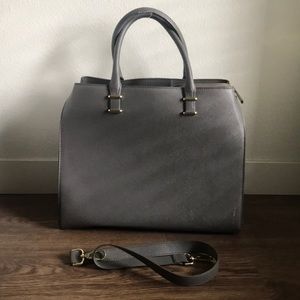 H&M Large Grey Tote Bag